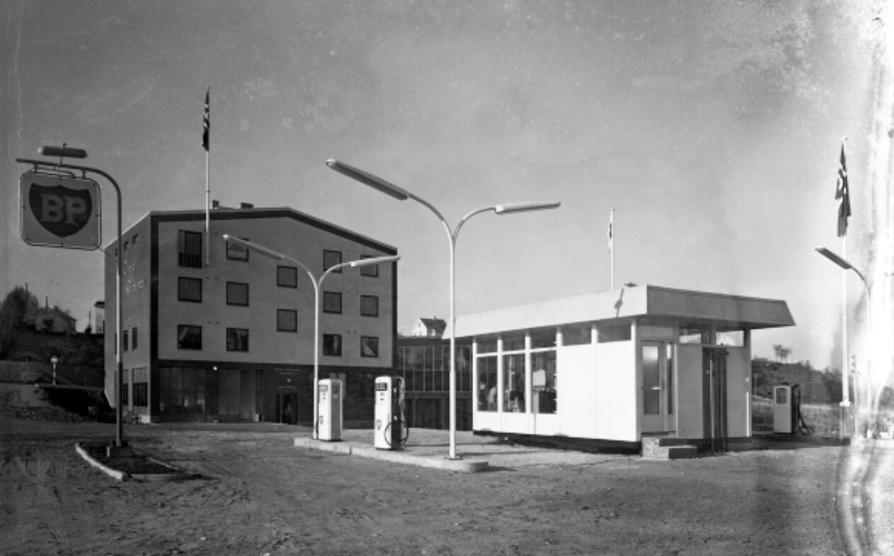 Bensinstasjonen som ble Nardo Bilservice i 1971